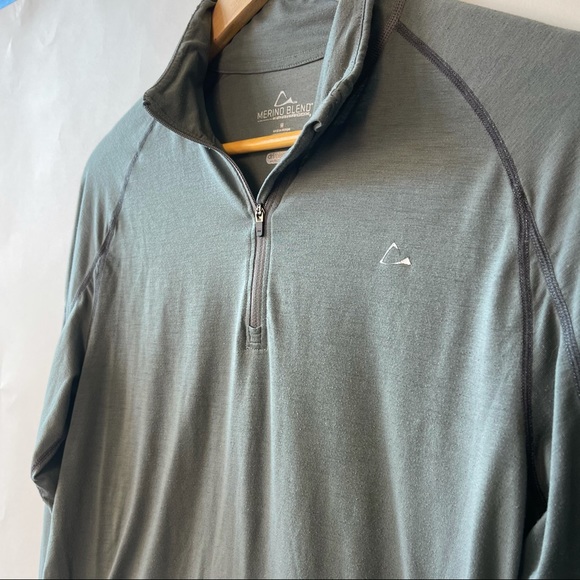 Merino Blend Dusty Blue Base Layer - Picture 8 of 12